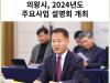 [카드뉴스] 의왕시, 2024년도 주요사업 설명회 개최
