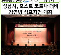[카드뉴스] 성남시, 포스트 코로나 대비 “감염병의 과거 50년과 준비하는 미래 50년” 심포지엄개최