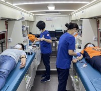 대전시, 유성소방서,‘혈액수급 위기상황 극복’헌혈 릴레이 동참